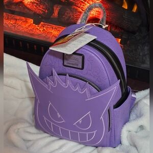 Pokémon Gengar Cosplay Glow Mini Backpack
